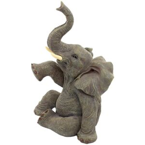 Design Toscano KY505107 14 Inch Petey the Pint Sized Pachyderm Statue