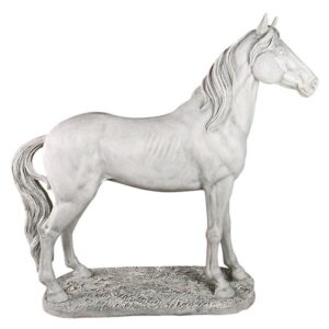 Design Toscano KY5172 48 Inch Majestic Horse Statue - Antique Stone