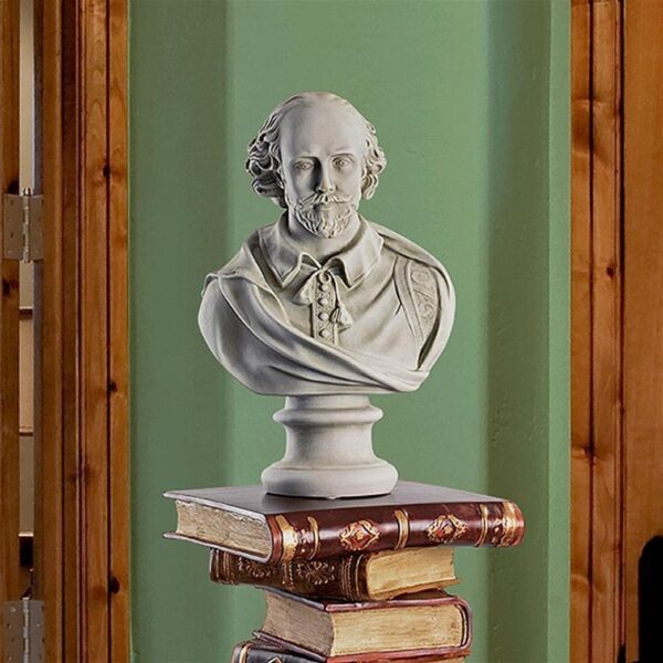 Design Toscano KY5348 12 Inch Large William Shakespeare Bust