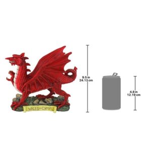 Design Toscano KY55193 11 1/2 Inch Small Welsh Dragon