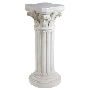 Design Toscano KY60748 16 1/2 Inch Athena Corinthian Pedestal