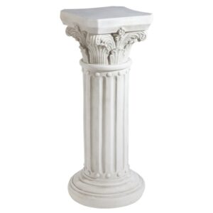 Design Toscano KY60748 16 1/2 Inch Athena Corinthian Pedestal