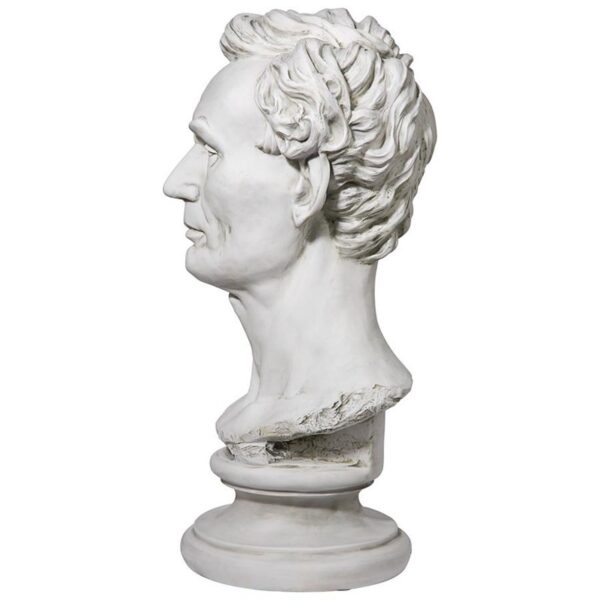 Design Toscano KY67012 8 1/2 Inch Lincoln Bust By Volk