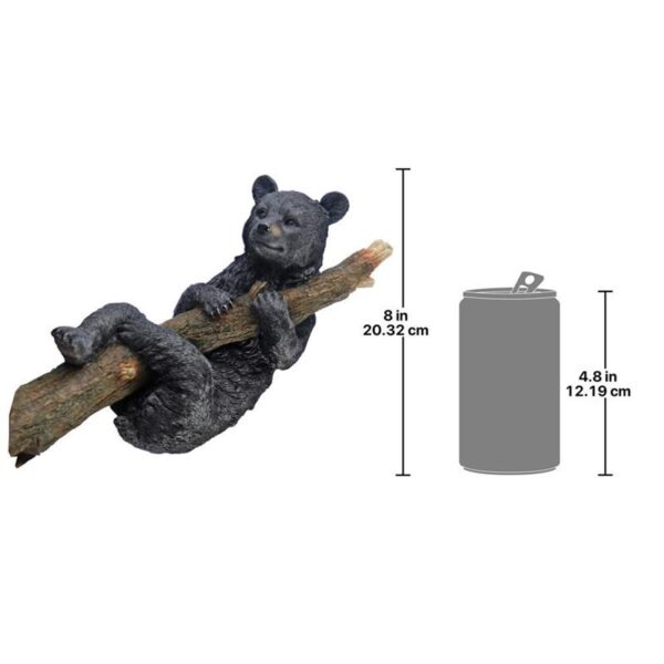 Design Toscano KY69868 17 Inch Hanging Bear Cub Tree Hanger