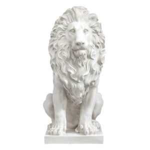 Design Toscano KY71134 13 Inch Lion of Florence Sentinel Statue