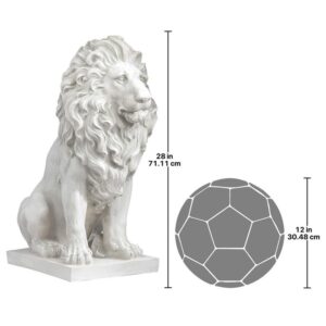 Design Toscano KY71134 13 Inch Lion of Florence Sentinel Statue