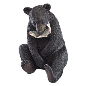 Design Toscano KY71194 19 1/2 Inch Expert Fisherman Bear Statue