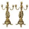 Design Toscano KY7156 8 Inch Chateau Chambord Candelabras, Set of 2