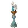 Design Toscano KY737 15 Inch Great Ruler Peacock Pedestal