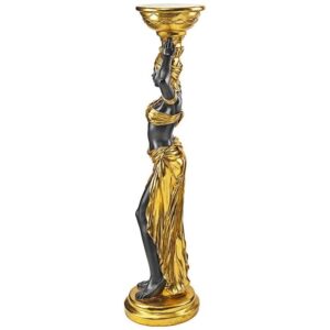 Design Toscano KY743 14 Inch Standing Negresse Pedestal