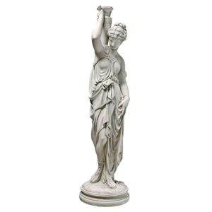 Design Toscano KY799519 10 Inch Grande Dione Water Goddess Statue