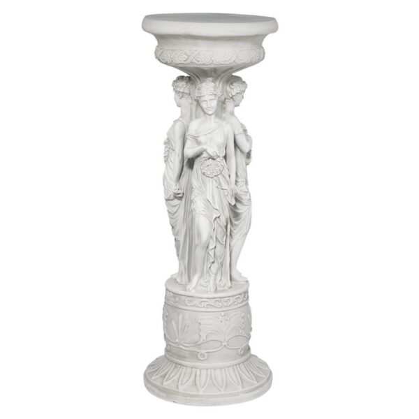 Design Toscano KY992 10 1/2 Inch Chatsworth Manor Pedestal