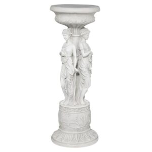 Design Toscano KY992 10 1/2 Inch Chatsworth Manor Pedestal