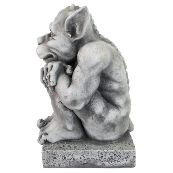 Design Toscano LY312006 8 Inch Gaspar Watcher of Souls Gargoyle Statue