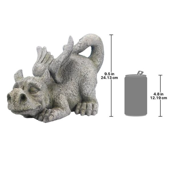 Design Toscano LY38021 9 Inch Pounce the Mischievous Dragon Statue