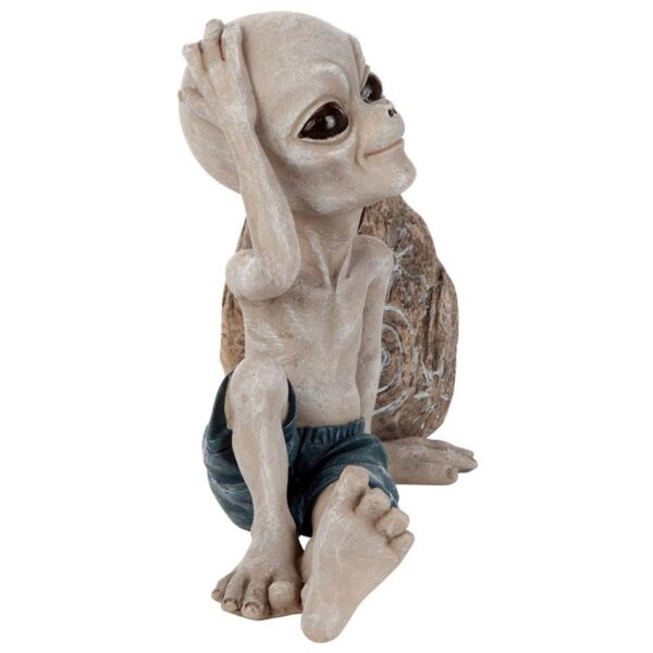 Design Toscano LY612243 11 1/2 Inch Surfer Dude Alien Statue