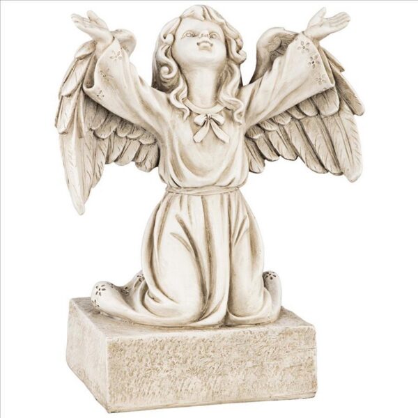 Design Toscano LY713002 11 1/2 Inch Look To Heavens Memorial Angel Statue