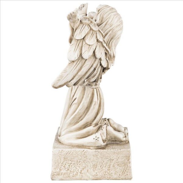 Design Toscano LY713002 11 1/2 Inch Look To Heavens Memorial Angel Statue