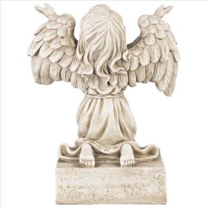 Design Toscano LY713002 11 1/2 Inch Look To Heavens Memorial Angel Statue