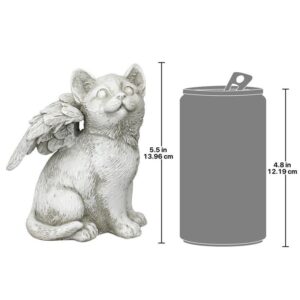 Design Toscano LY7154051 4 1/2 Inch Medium Loving Friend Memorial Cat Angel