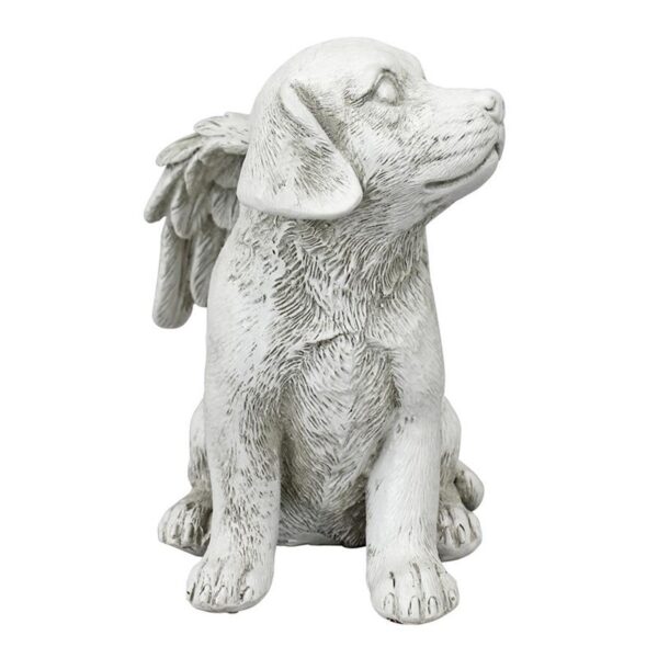 Design Toscano LY7154052 4 1/2 Inch Medium Loving Friend Memorial Dog Angel