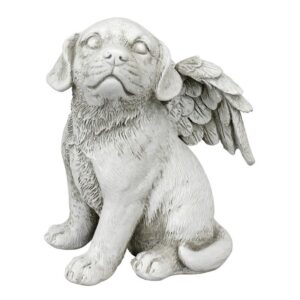 Design Toscano LY7154052 4 1/2 Inch Medium Loving Friend Memorial Dog Angel