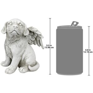 Design Toscano LY7154052 4 1/2 Inch Medium Loving Friend Memorial Dog Angel