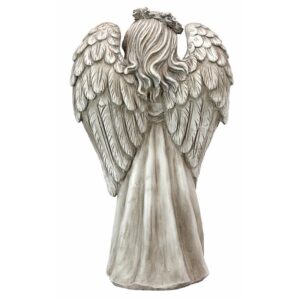 Design Toscano LY7160012 11 1/2 Inch Divine Messenger Angel Statue