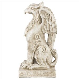 Design Toscano LY721138 8 1/2 Inch Gryphon Sentinel Guildford Court Statue