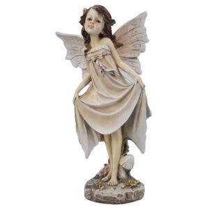 Design Toscano LY79214 7 1/2 Inch Calla Wildflower Meadow Fairy Statue