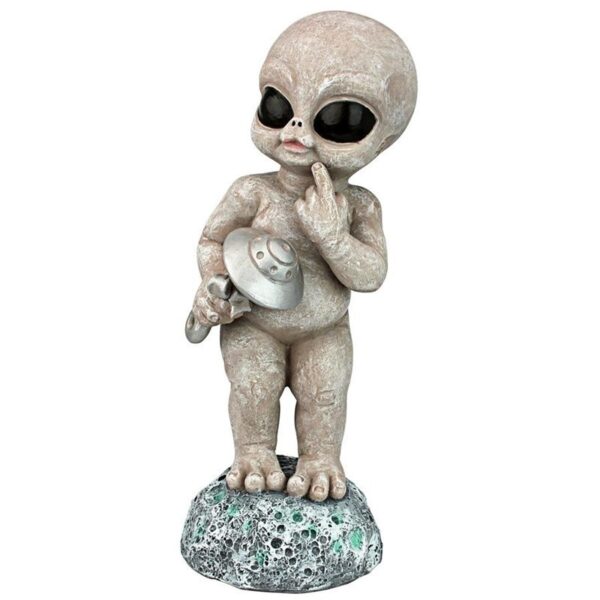 Design Toscano LY818142 7 Inch Zeta the Toddler Alien Statue