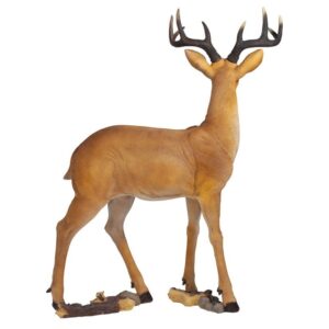 Design Toscano LY88195 23 1/2 Inch Woodland Buck Deer Statue