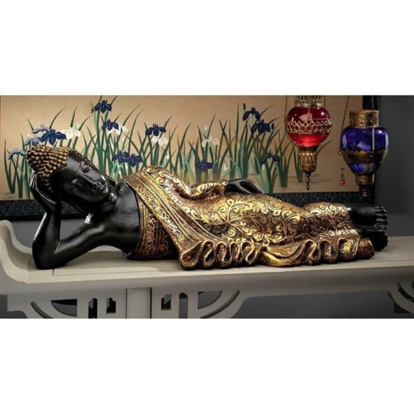 Design Toscano LY89060 32 1/2 Inch Wat Pho Reclining Buddha