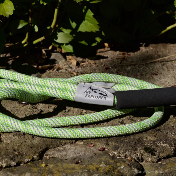 K9 Explorer   Brights Reflective Braided Rope Snap Leash