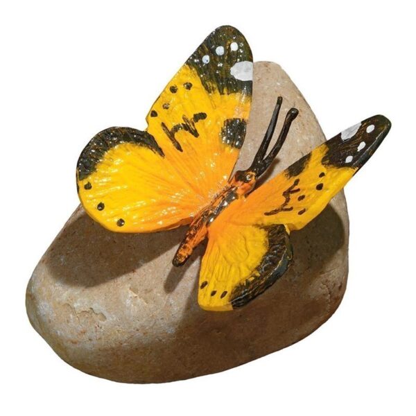 Design Toscano MP7489 6 Inch Swallowtail Butterfly on Rock Statue