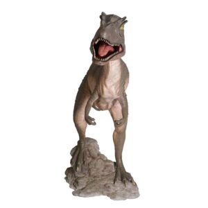 Design Toscano NE100053 125 1/2 Inch Allosaurus Dinosaur Statue Mouth Open