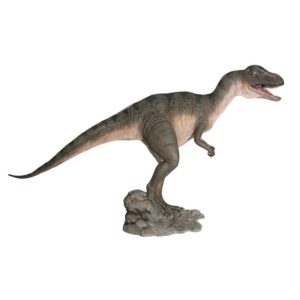 Design Toscano NE100053 125 1/2 Inch Allosaurus Dinosaur Statue Mouth Open