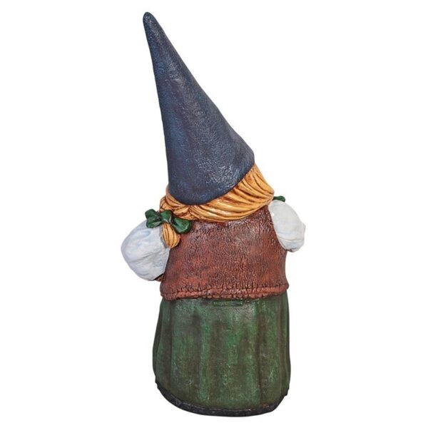 Design Toscano NE100100 23 1/2 Inch Mother Dagmar Gnome Statue - Blue and Gold