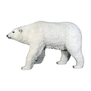 Design Toscano NE110009 76 1/2 Inch Polar Bear on the Prowl Statue