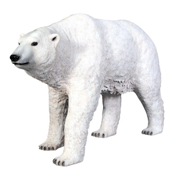 Design Toscano NE110009 76 1/2 Inch Polar Bear on the Prowl Statue