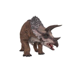 Design Toscano NE110025 40 Inch Triceratops Scaled Dinosaur Statue