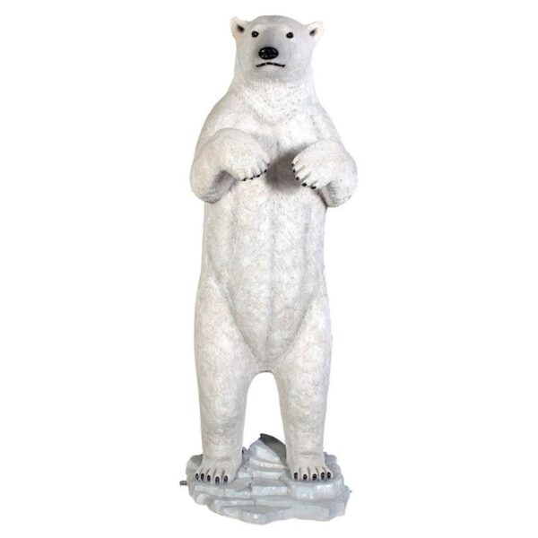 Design Toscano NE110036 32 Inch Standing Prodigious Polar Bear Statue