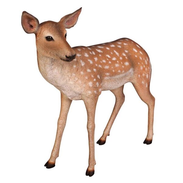 Design Toscano NE110108 33 Inch Spotted Deer Fawn Statue