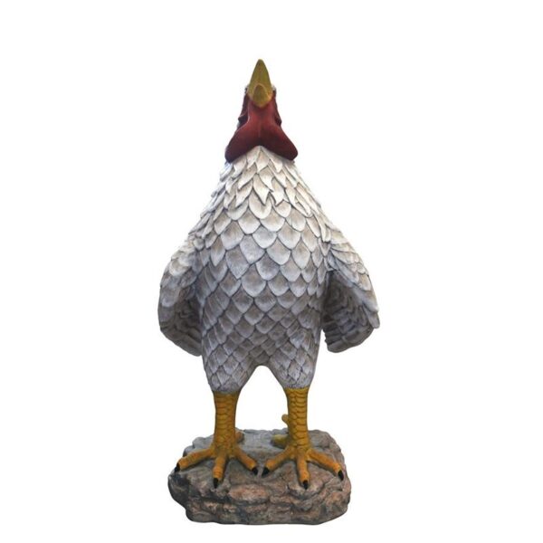 Design Toscano NE110114 53 1/2 Inch Cock A Doodle Doo Giant Rooster Statue