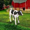 Design Toscano NE120076 35 Inch Buttercup Holstein Calf Statue