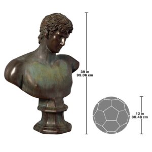 Design Toscano NE13001 30 1/2 Inch Mark Anthony Bust