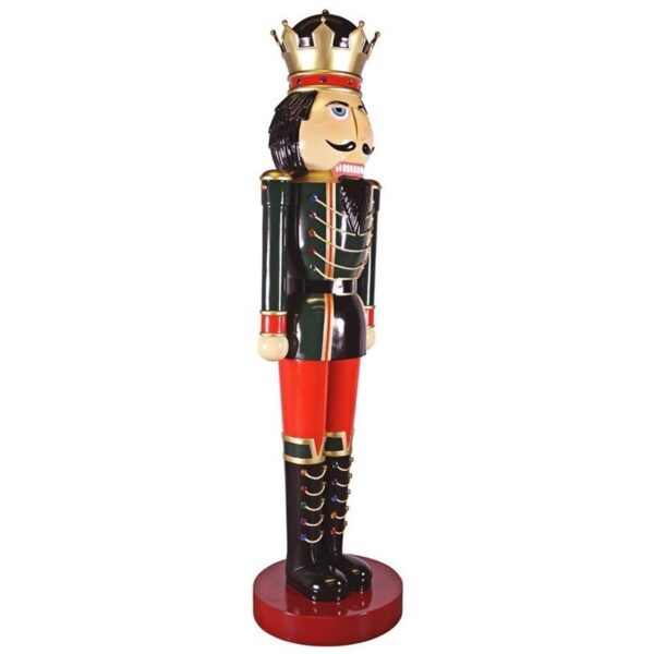 Design Toscano NE130010 37 Inch Super Scaled Holiday Nutcracker Statue