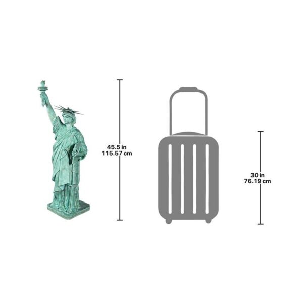 Design Toscano NE130048 15 1/2 Inch Statue of Liberty