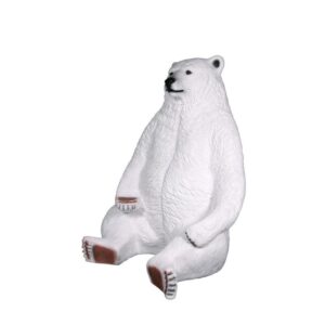 Design Toscano NE130086 66 Inch Sitting Pretty Oversized Polar Bear