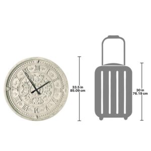 Design Toscano NE130601 33 1/2 Inch Milano Centrale Train Station Clock